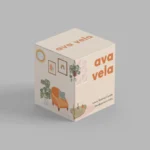 Premium Choco, Orange Truffle Scented Glass Jar Candle – 100% Vegan | Ekayaa Enterprise - Image 2