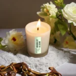 Premium Moonlit Jasmine Scented Jar Candle – 100% Vegan | Ekayaa Enterprise - Image 3