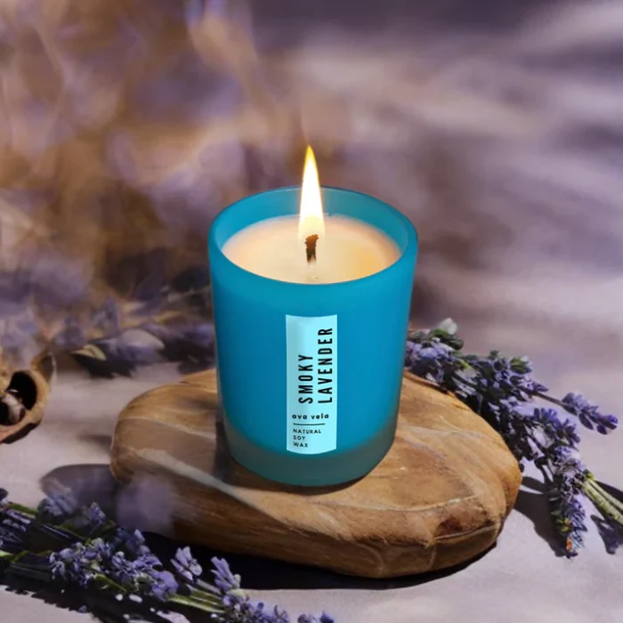 Premium Lavender Scented Jar Candle – 100% Vegan | Ekayaa Enterprise - Image 3